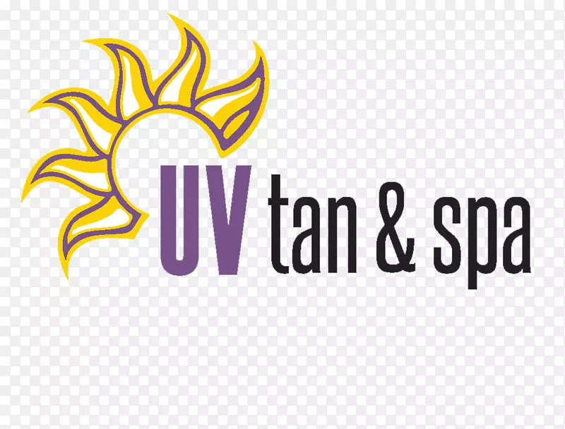 UVtan&Spa徽标太阳鞣制紫外线品牌-晒黑沙龙