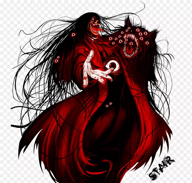 Alucard Integra Hellsing seras Victoria亚伯拉罕van Helsing-人