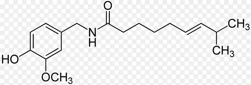 二氢辣椒素化学式分子结构式-科学