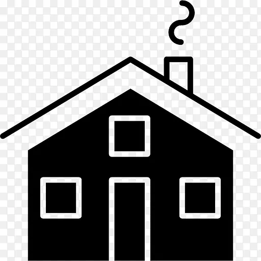 电脑图标-房屋建筑-房屋
