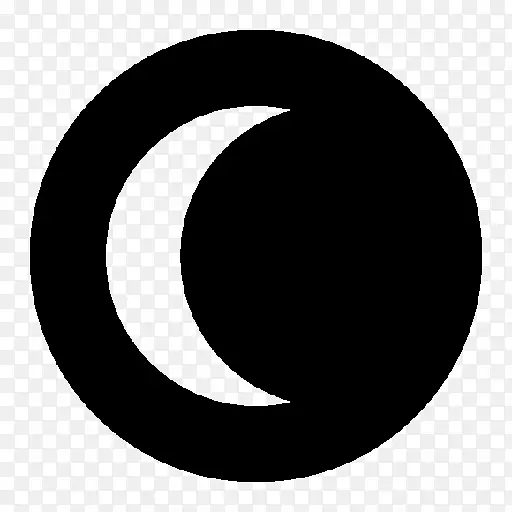 日食符号计算机图标符号