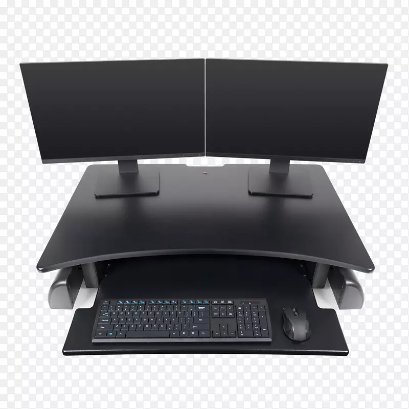 坐立桌创新电脑键盘