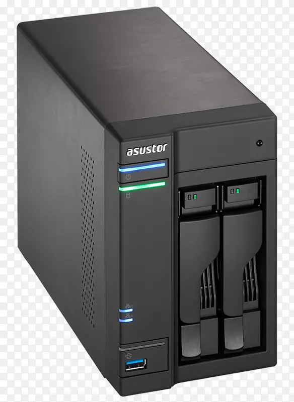 网络存储系统eSATAp Asustor Inc.串行ata计算机服务器.usb