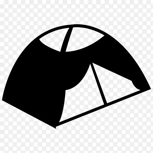 露营帐篷电脑图标营地-营地