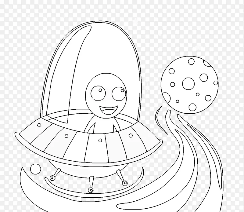 线描卡通剪贴画设计