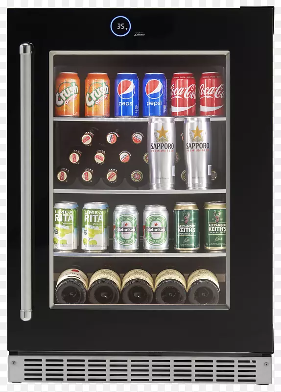 冰箱、葡萄酒冷却器、家电冷藏柜.冰箱