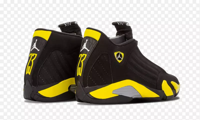 空气乔丹运动鞋篮球鞋耐克-黄色雷声