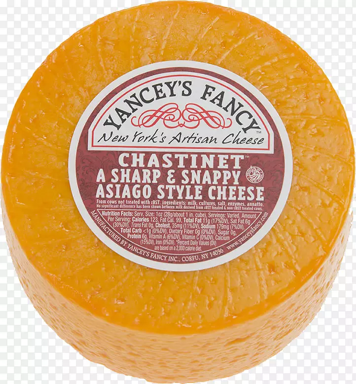 加工过的奶酪切达干酪Yancey的花式奶酪凝乳奶酪