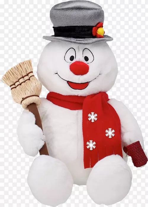 烟斗冻雪人围巾圣诞节雪人