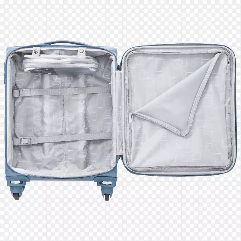 德尔西行李箱，手提箱，手推车，行李箱