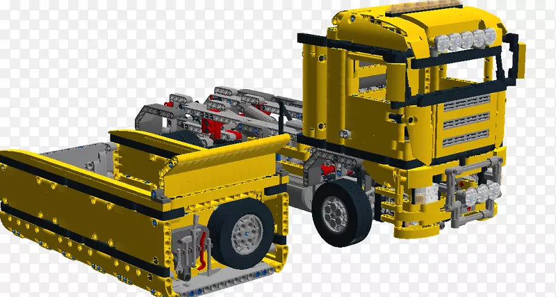 汽车自卸车装载重型机械-卡车