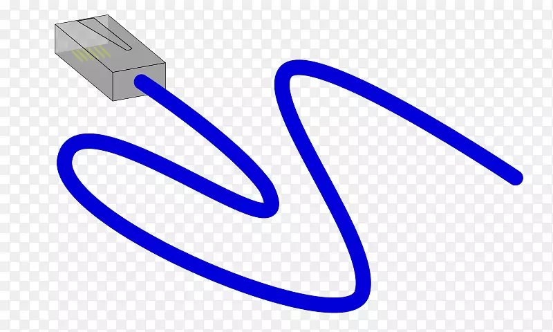 网络电缆以太网电缆剪辑艺术.