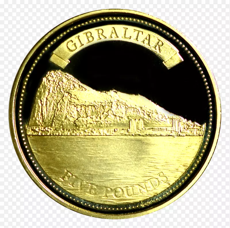 直布罗陀金币石直布罗陀磅铸币-金属硬币