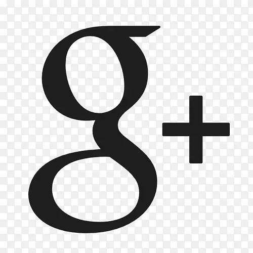电脑图标Google+字体令人敬畏的YouTube社交网络-Google