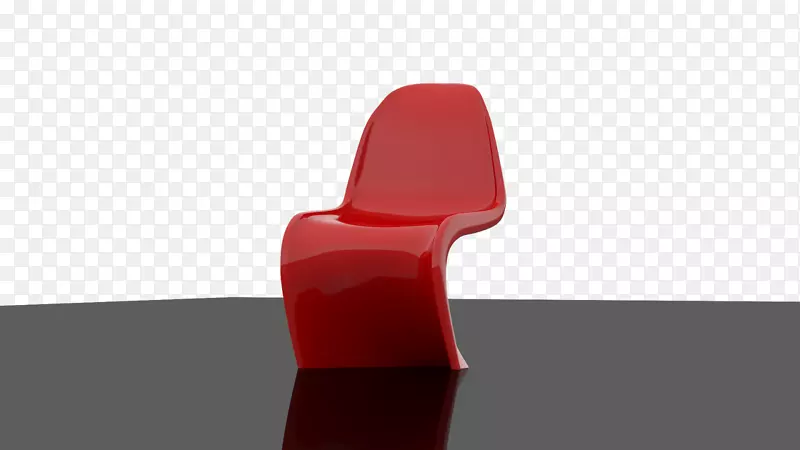 Panton椅塑料改进型平椅