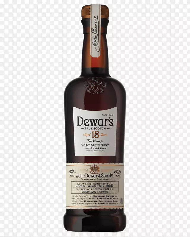 苏格兰威士忌混合威士忌芝华士豪华单麦芽威士忌18岁