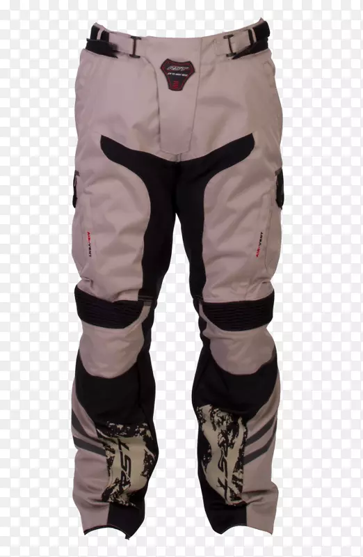曲棍球防护裤及滑雪短裤卡其短腿