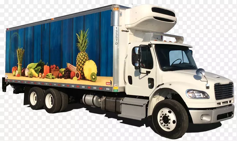 商用汽车冷藏车拖车-新鲜食品分配