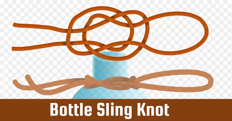 奶瓶吊索，纤维绳结，钢丝绳