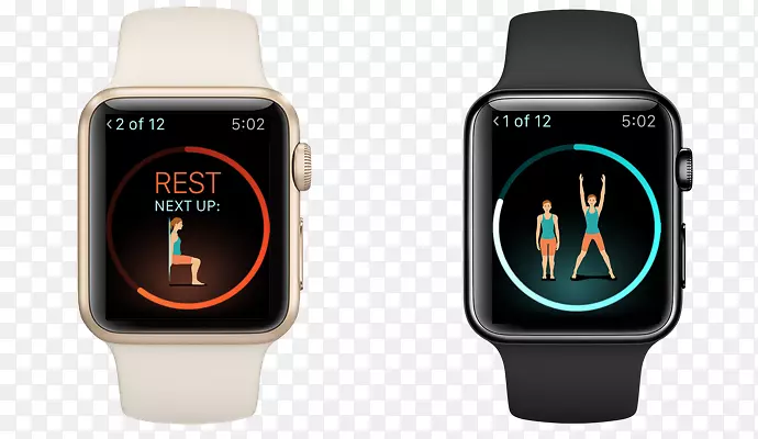 苹果手表系列3智能手表三星齿轮S3-健身应用