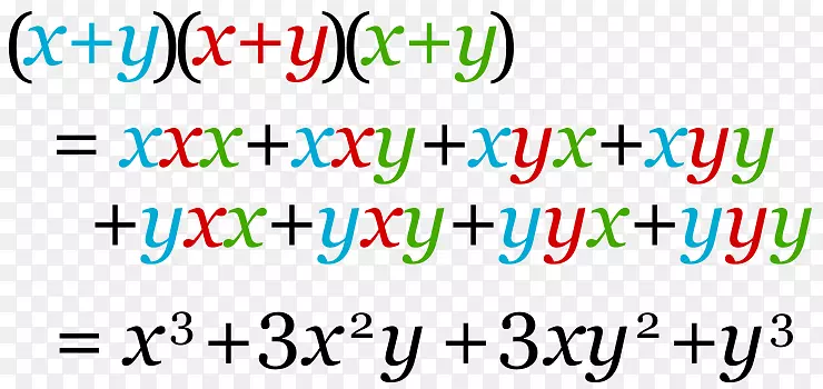 二项式定理二项系数数学组合代数数学方程