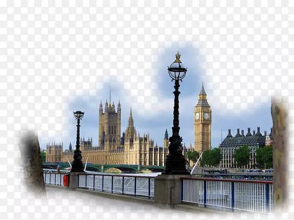 大本钟伦敦眼白金汉宫桌面壁纸床和早餐-大本钟