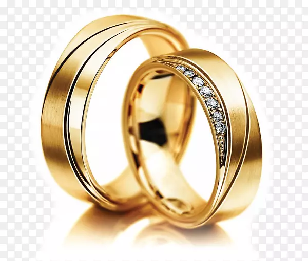 结婚戒指珠宝银金结婚戒指