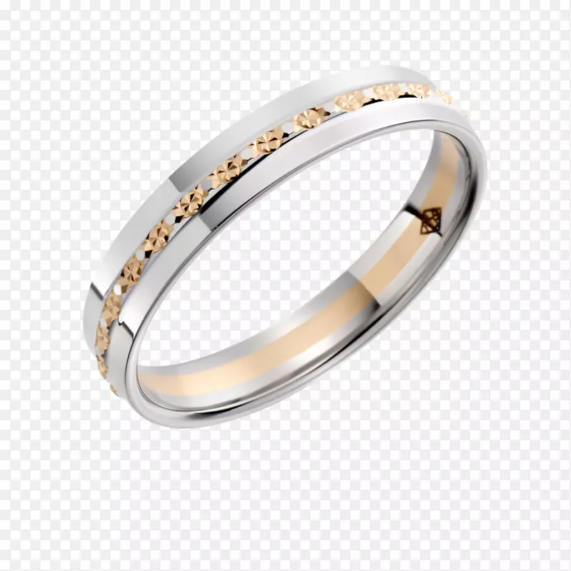 婚戒手镯银身珠宝切割图案