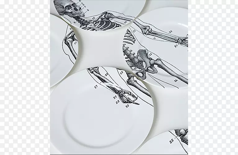 餐具骨瓷桌服务家用银骨