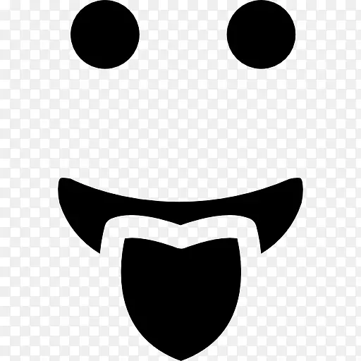表情笑脸电脑图标眨眼剪贴画-笑脸