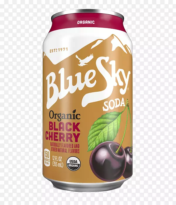 蓝天饮料公司汽水饮料根啤酒有机食品可口可乐樱桃原料