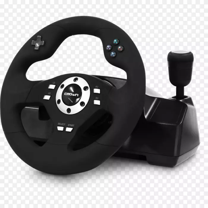 PlayStation 2汽车方向盘赛车轮游戏轮