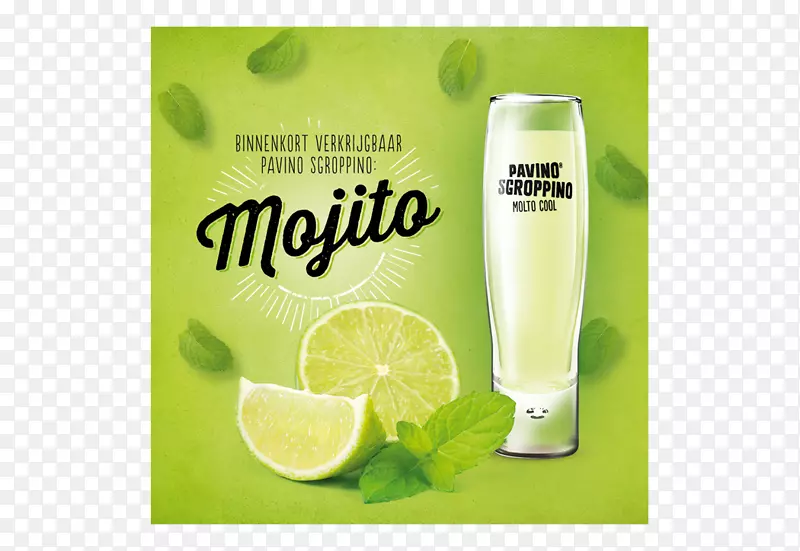 Limeade mojito果汁caipirinha-工作室传单