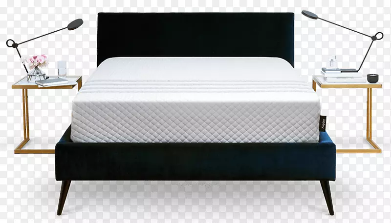 床框床垫记忆泡沫Serta-传统材料