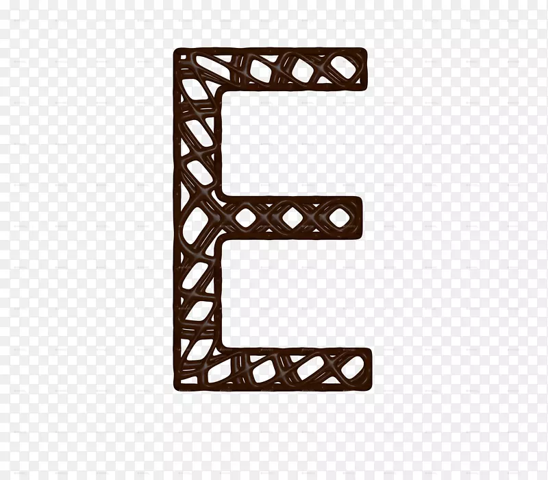 线角号-3D巧克力字体