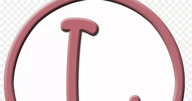 线粉红色m字体设计