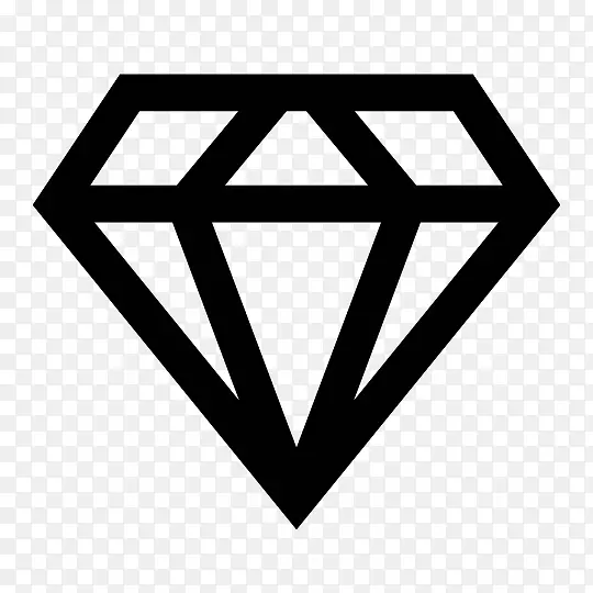 电脑图标钻石门字体超赞-钻石