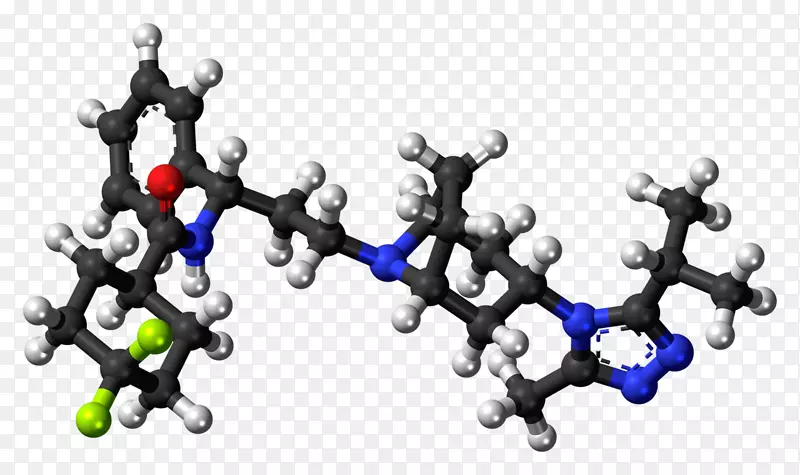 马拉威罗克CCR 5治疗HIV/AIDS进入抑制剂-分子