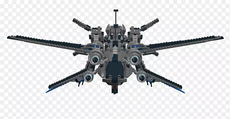 飞机直升机旋翼螺旋桨-科幻宇宙飞船