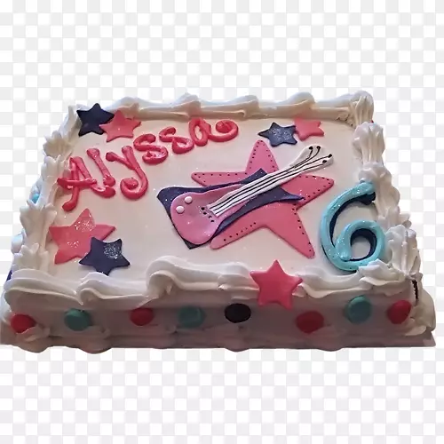 奶油生日蛋糕薄饼蛋糕糕点店蛋糕装饰-生日明星
