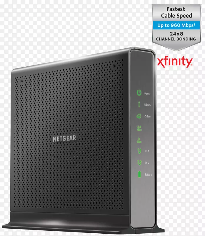 路由器Xfinity Comcast DOCSIS因特网电缆