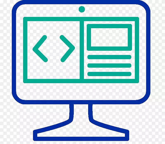 web开发软件开发业务徽标计算机图标-业务