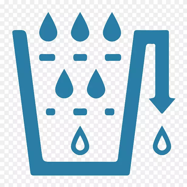 水过滤器反渗透计算机图标饮用水符号