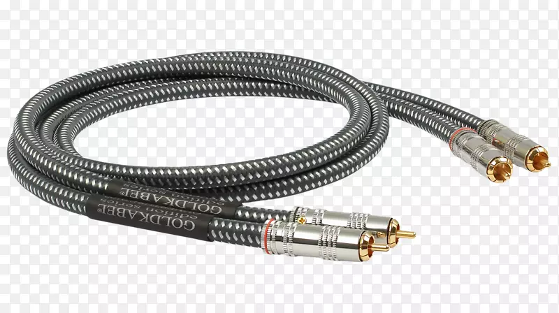RCA连接器电缆扬声器电线高保真高端音带
