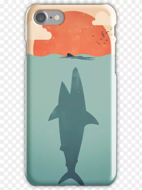 鲨鱼攻击鲸鲨iPhone 7-鲨鱼