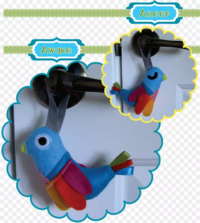 塑料工艺字体鸟图案
