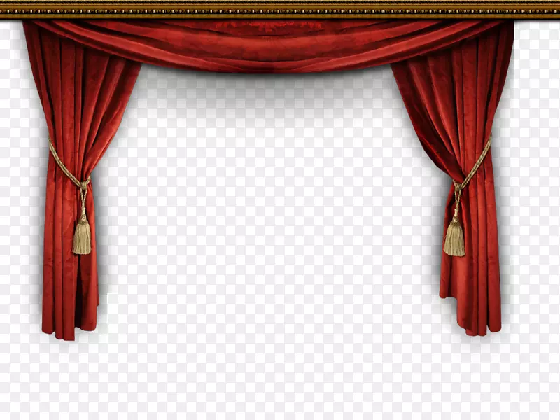 窗台处理剧场窗帘和舞台窗帘.窗口