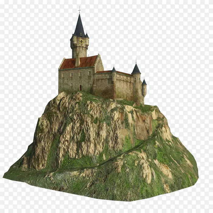 城堡绘画剪辑艺术-城堡