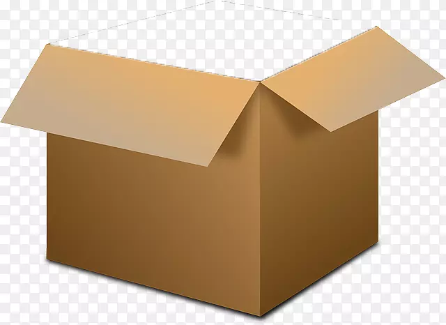 纸板箱纸箱包装和标签.社会媒体盒