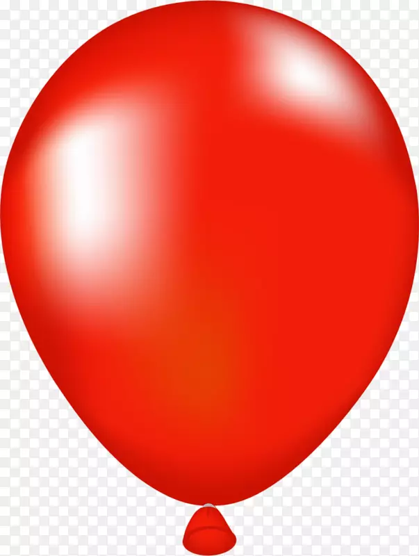 红色玩具气球夹艺术气球